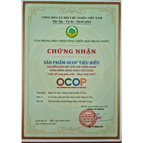 Giấy tờ - chứng nhận đạt được